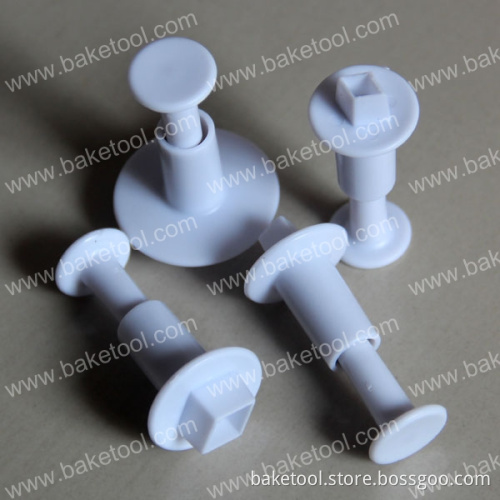 Mini Diamonds Cake Cookie Cutter Plunger Mold Set